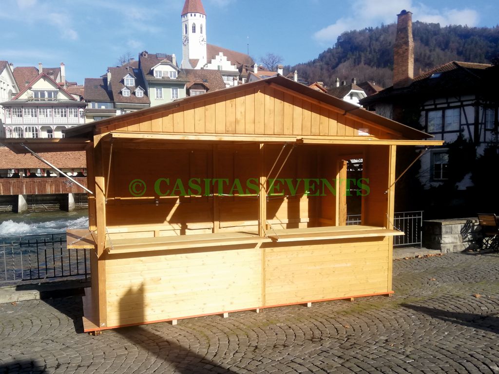 Markthäuschen 4 x 2 m